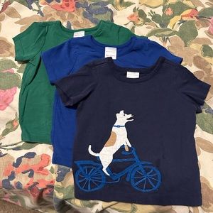 Lot of 3 Hanna Andersson shirts 18-24 months, 3 for the price of one!